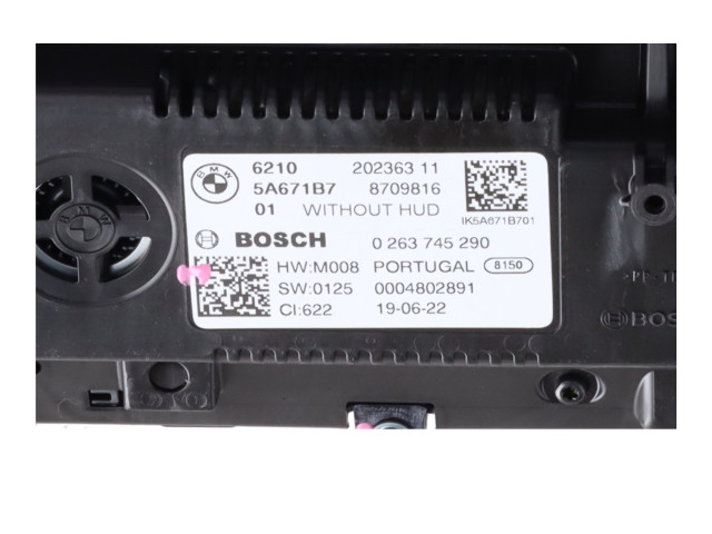 Přístrojová deska BMW 1 F40 2022 5A671B7