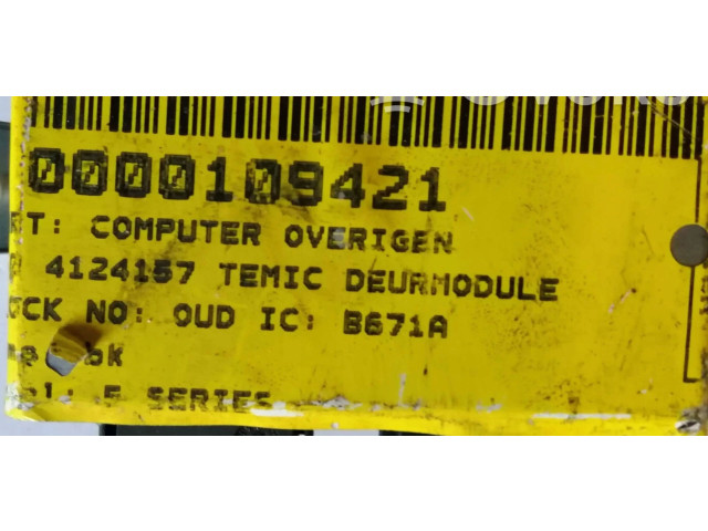 Řídící jednotka 61354124157, 61354124157 BMW 5 E12 2017