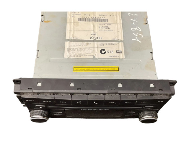 Радио/ проигрыватель CD/DVD / навигация 05064953AE, 031362 Jeep Patriot