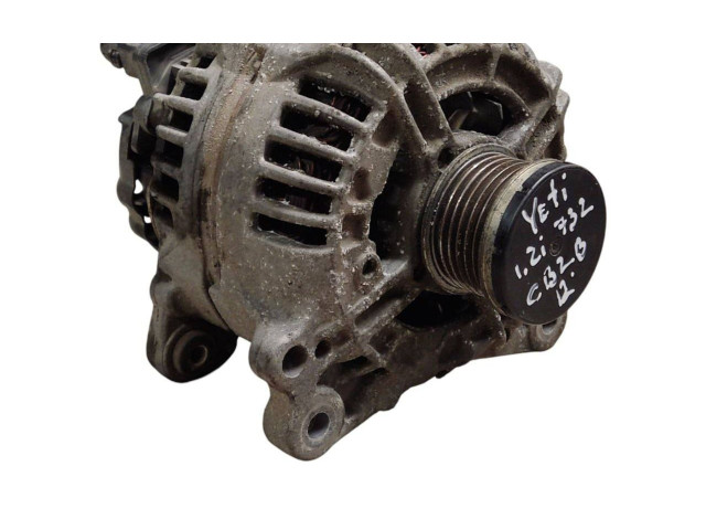 Генератор 03F903023D, 0124525201 Skoda Yeti (5L)