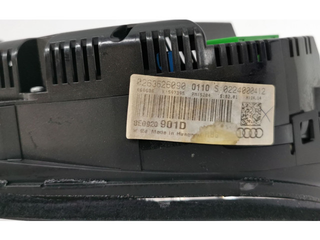 Панель приборов 8E0920901D, 0263626090 Audi A4 Allroad