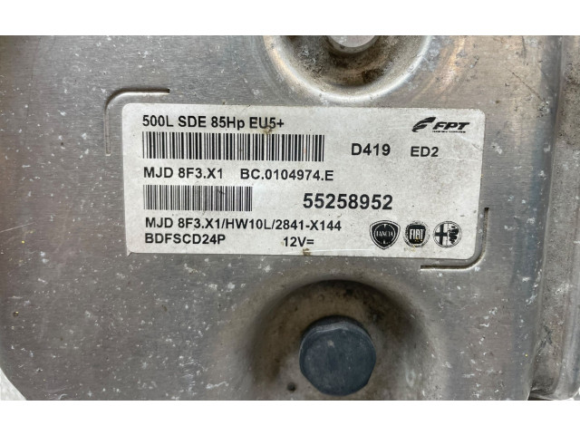 Комплект блоков управления 55258952, 51984087 Fiat 500L