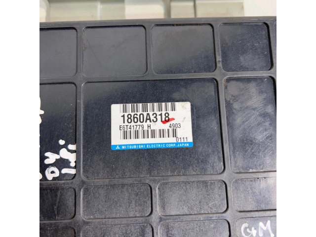 Блок комфорта 1860A318, E6T41779H   Mitsubishi Lancer   