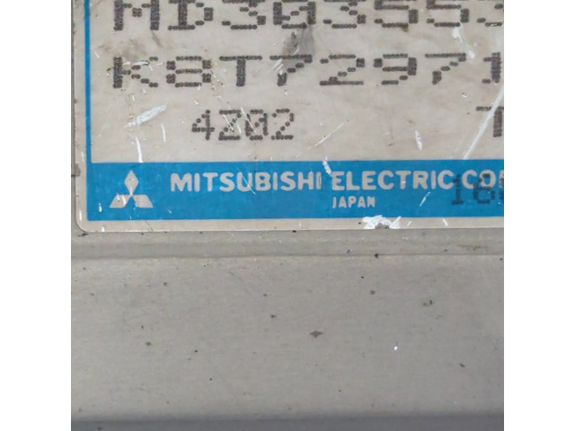 Блок управления двигателя MD303553, K8T72971 Mitsubishi Space Wagon