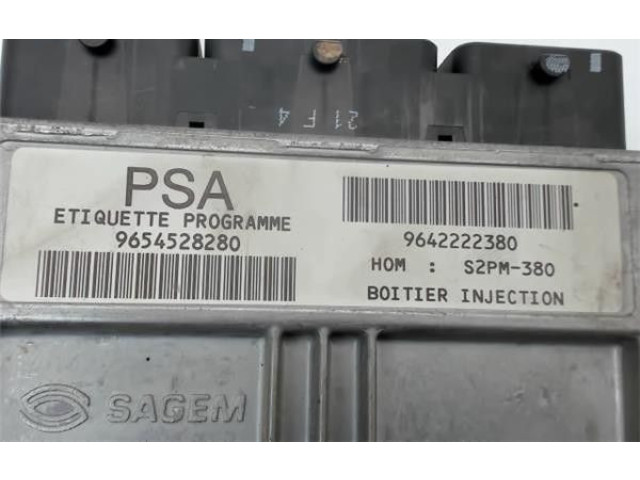 Řídící jednotka 9654528280, 9642222380 Citroen C3 Pluriel 2004