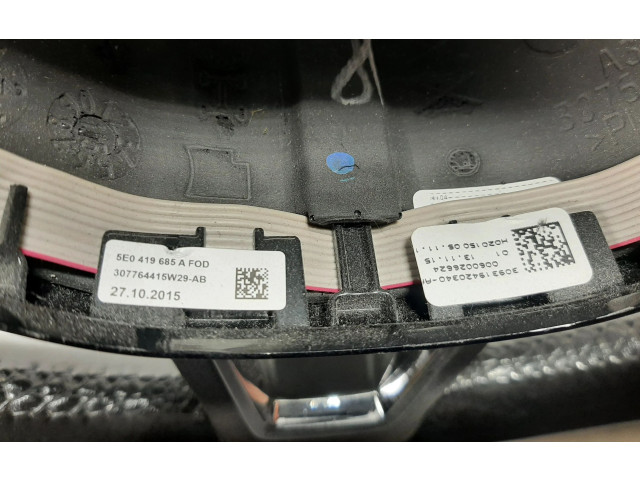 Руль Skoda Superb B8 (3V) 2015 - 2024 года 3V0419091L, 5E0419685A
