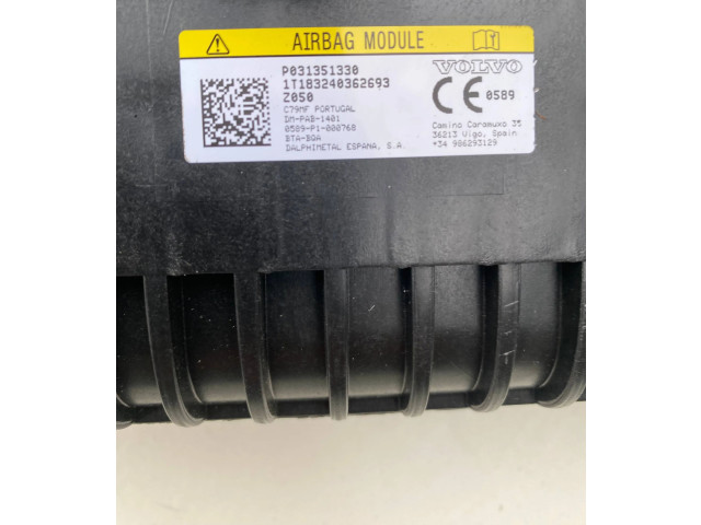 Подушка безопасности пассажира P031351330, 34160697 Volvo XC90