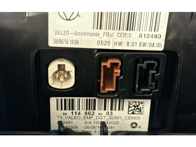 Дисплей    9811486280, 98010025ZD   Citroen C4 Cactus