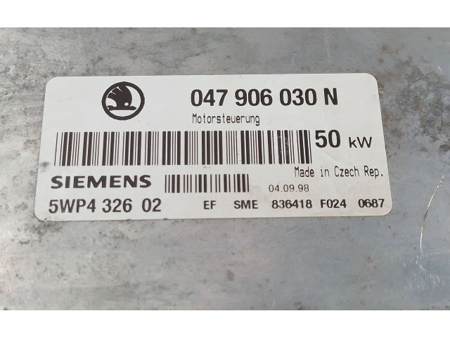 Řídící jednotka 047906030N, 5WP432602 Skoda Felicia I 1997