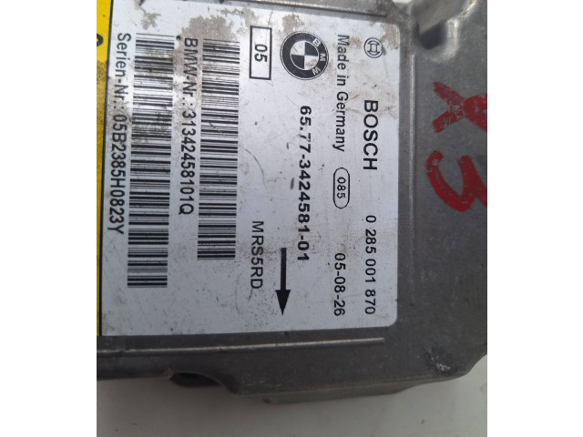 Блок подушек безопасности 0285001870, 3424581 BMW X3 E83