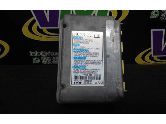 Блок подушек безопасности 77960SEFG812M1 Honda Accord