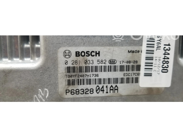 Блок управления двигателя 68328041AA, P68328041AA Jeep Compass