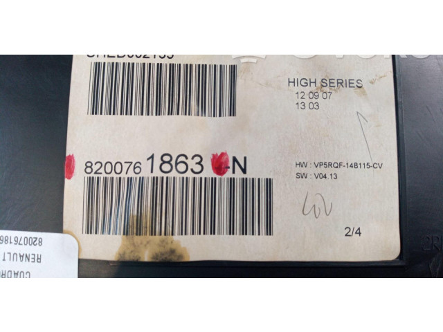 Панель приборов 8200761863   Renault Clio III       