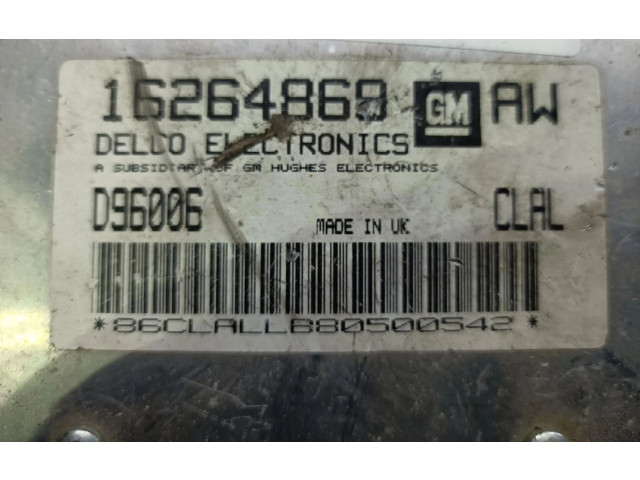 Блок управления двигателя 16264869   Opel Combo B