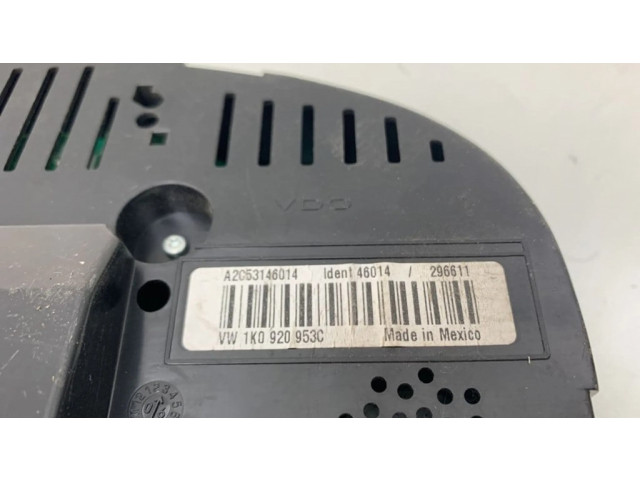 Přístrojová deska Volkswagen Jetta V 2006 1K0920953C, V0011000