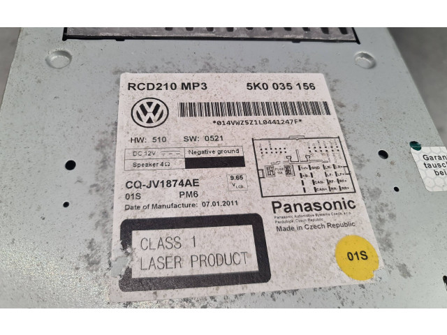 Řídící jednotka 5K0035156 Volkswagen Caddy 2012