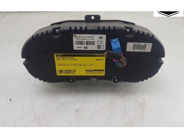 Přístrojová deska Seat Ibiza IV (6J,6P) 2014 6J0920806, 6J0920806