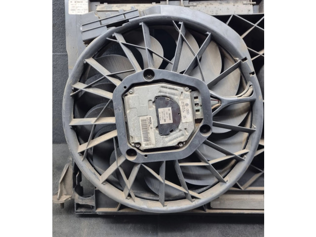 Комплект вентиляторов 4E0121205B, 0130706815 Audi A8 S8 D3 4E
