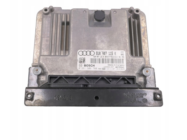 Блок управления двигателя 8U0907115K, 0261S08780 Audi Q3 8U