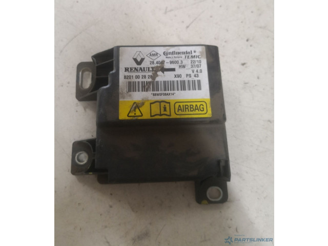 Блок подушек безопасности 8201002828 Dacia Logan I