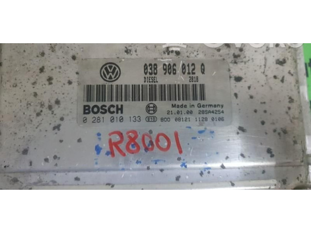 Блок управления двигателем Блок управления 0281010133, 038906012Q   Volkswagen New Beetle