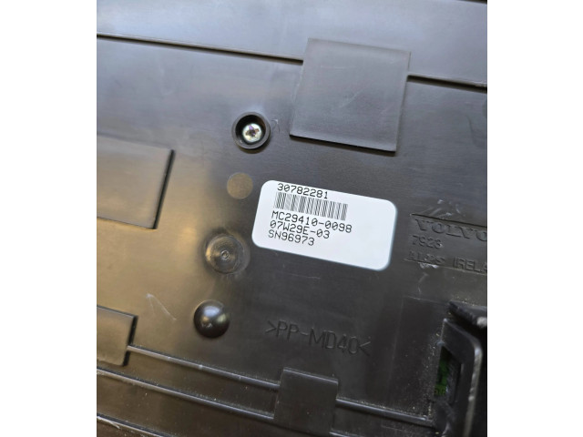 Блок управления климат-контролем 30782281, MC294100098   Volvo S80