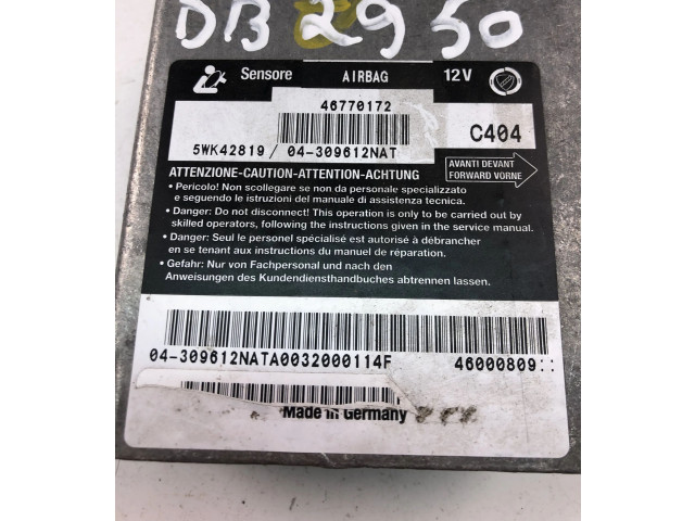 Блок управления 46770172 Fiat Marea