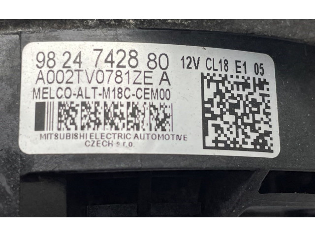 Генератор 1686437680, 9809200480 Citroen Berlingo