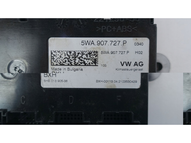 Блок управления 5WA907727P, 5WA907727P   Skoda Octavia 985