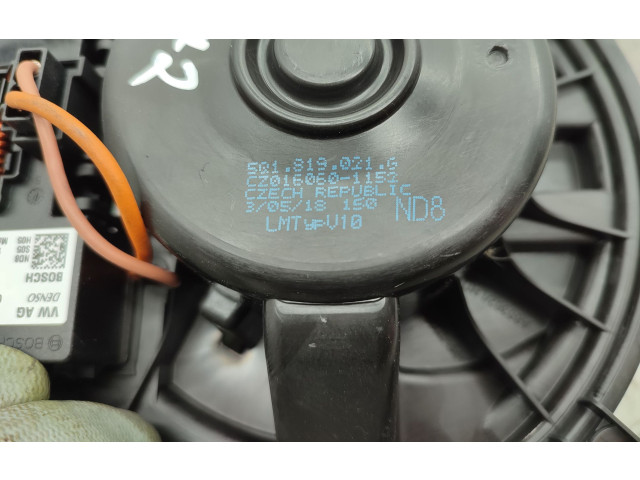 Вентилятор печки 5Q1819021G, 5Q0907521E Skoda Octavia Mk3 (5E)