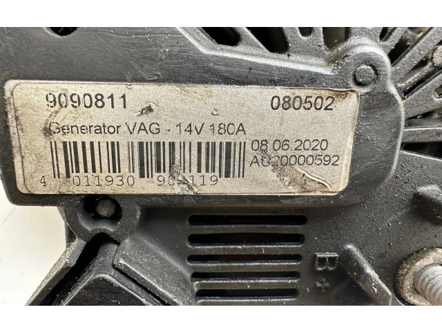 Генератор 9090811, A020000592   Volkswagen PASSAT B8      