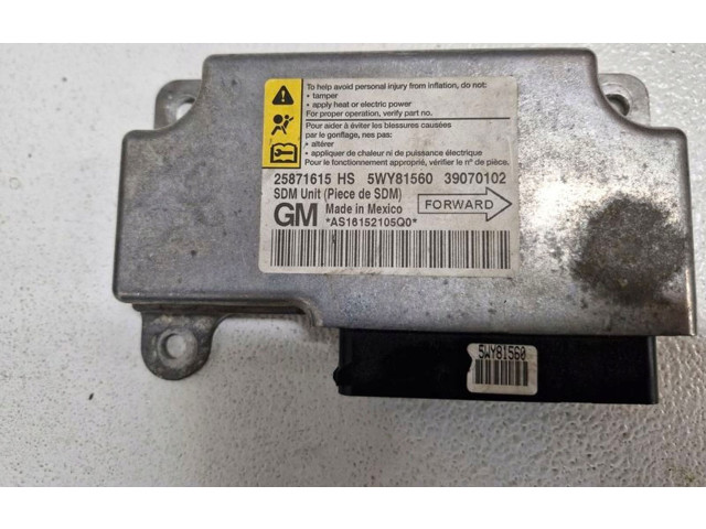 Подушка безопасности водителя 25871615 Chevrolet HHR