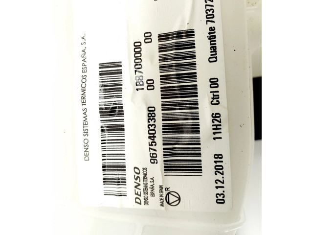 Вентилятор печки    9675403380, A43002600   Citroen C4 Grand Picasso