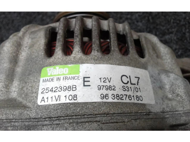 Генератор 9638276180 Citroen Berlingo
