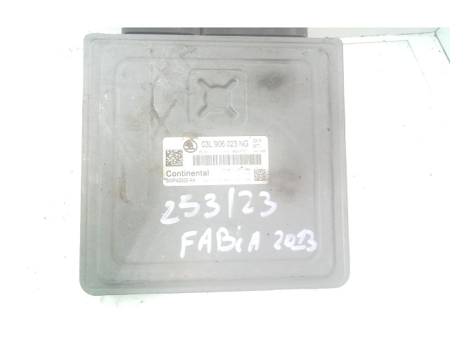 Блок управления двигателя 5wp42929aa, 03L906023NG Skoda Fabia Mk2 (5J)