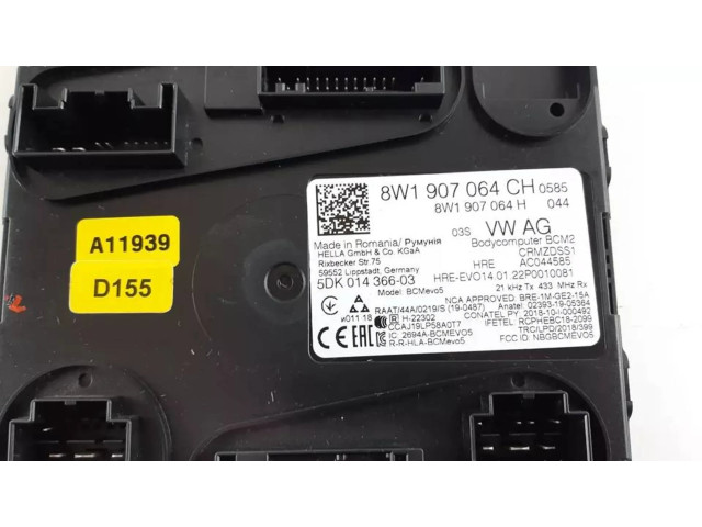 Блок комфорта 8W1907064CH, 8W1907064H Audi A4 S4 B9 8W