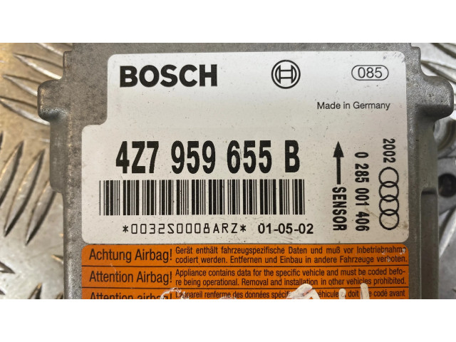 Блок подушек безопасности 4Z7959655B Audi A6 Allroad C5