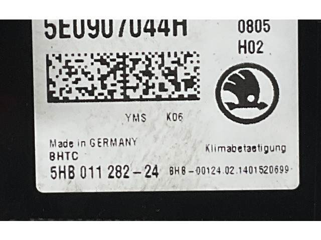 Блок управления климат-контролем 5E0907044H Skoda Octavia Mk3 (5E)
