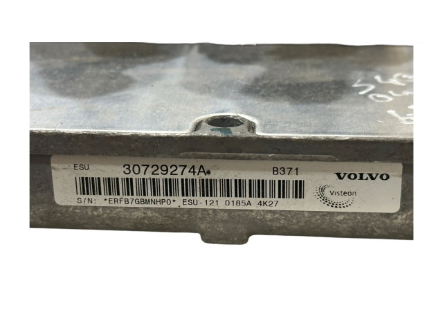 Блок управления двигателя 30729274A, ERFB7G6MNHP0 Volvo S40