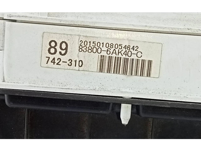 Přístrojová deska Toyota Land Cruiser (J150) 2009 20150108054642, 838006AK40C