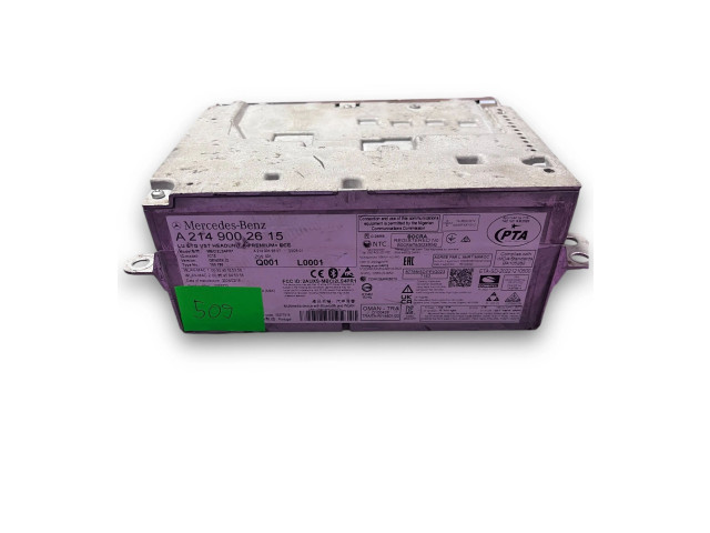 Блок комфорта NR509, A2149002615   Mercedes-Benz E W214   