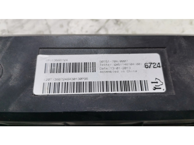 Блок управления климат-контролем 13586724   Buick Encore I