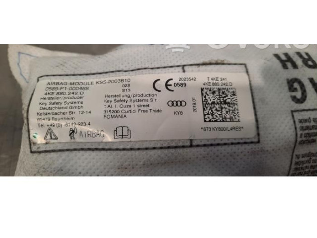 Подушка безопасности в сиденье 4KE880242D Audi e-tron