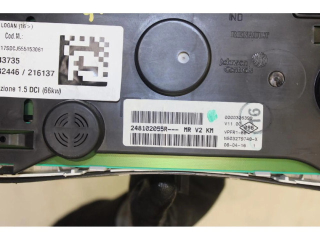 Панель приборов    Dacia Logan II       