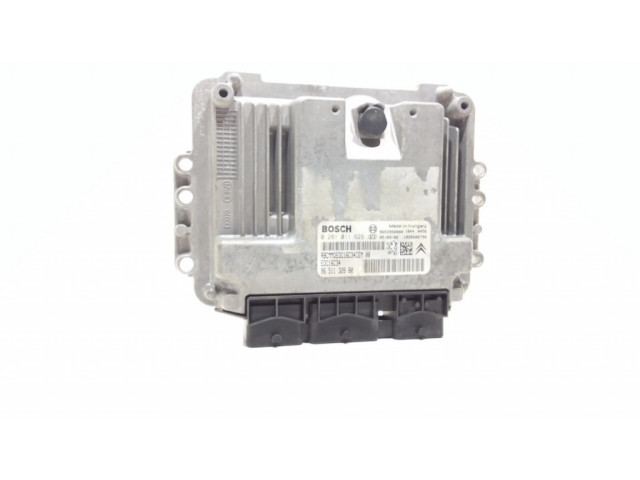 Блок управления двигателя 0281011629, 9651132880   Citroen C4 I