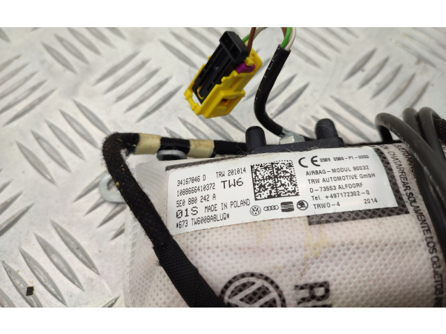 Подушка безопасности в сиденье 5E0880242A Skoda Octavia Mk3 (5E)