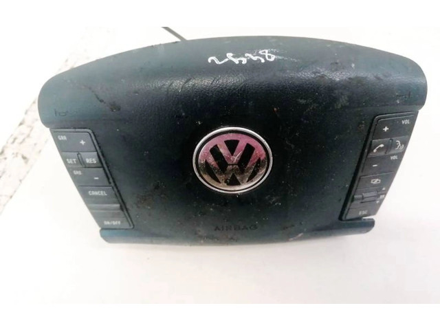 Подушка безопасности водителя 3D0880201AB Volkswagen Phaeton