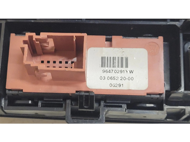 Блок управления климат-контролем 96610450YW00, 96470291YW Citroen C5