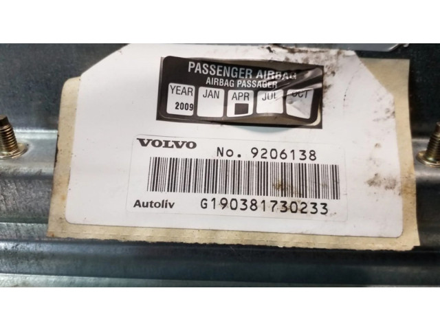 Подушка безопасности пассажира 9206138 Volvo S70 V70 V70 XC