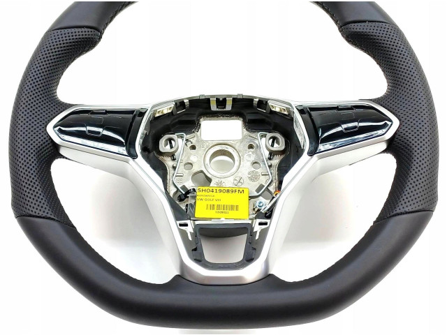 Руль Volkswagen Golf VII 2013 - 2019 года 5H0419089FM, CZARNY